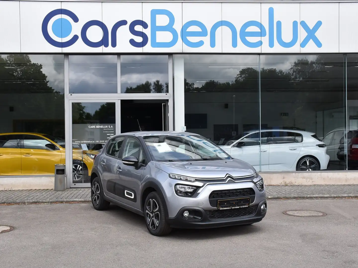 Citroen C3 1.2 PureTech 110 Feel CLIMA REGUL LANE Gris - 1
