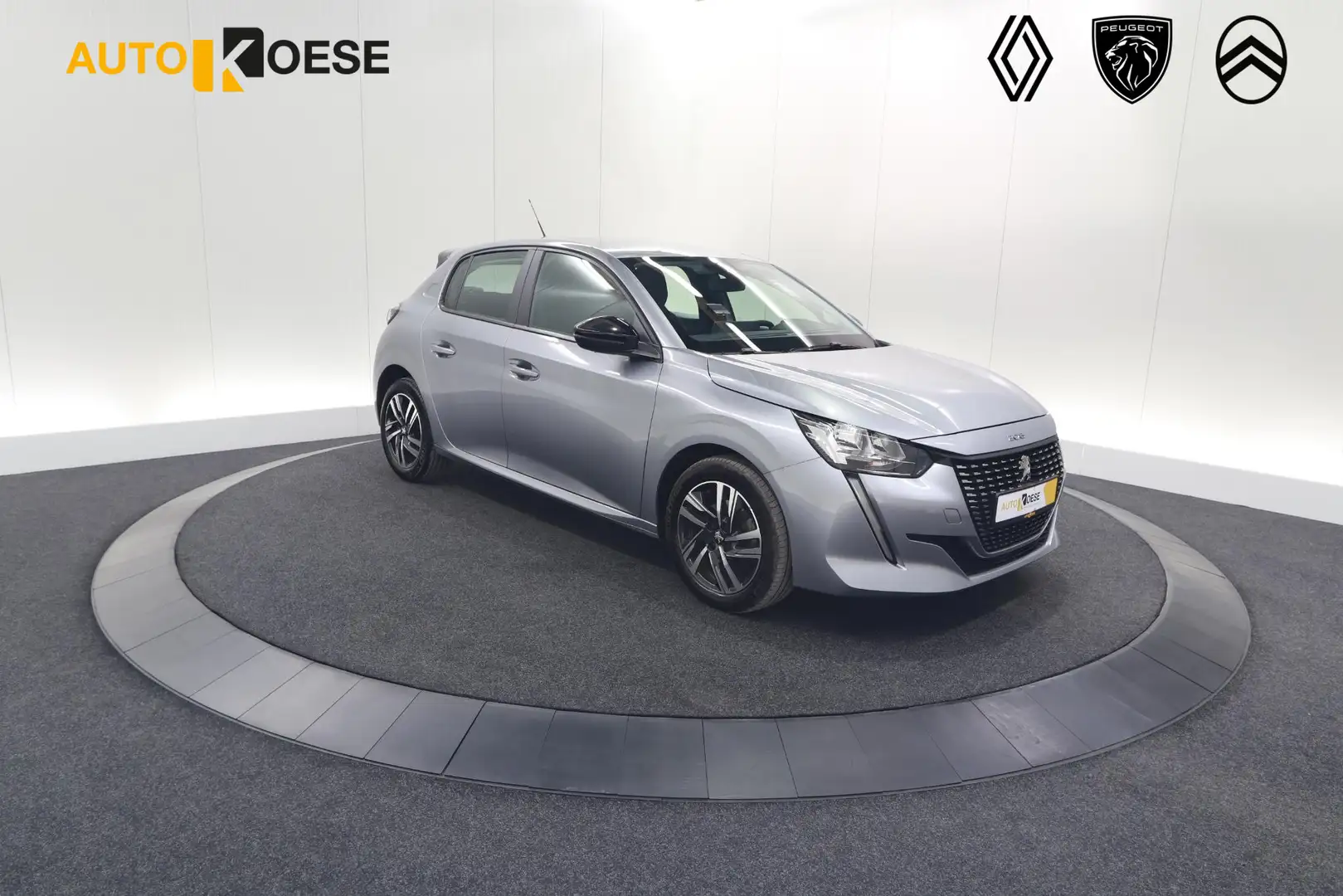 Peugeot 208 PureTech 100 EAT8 Active Pack | Apple Carplay | Pa Grijs - 1