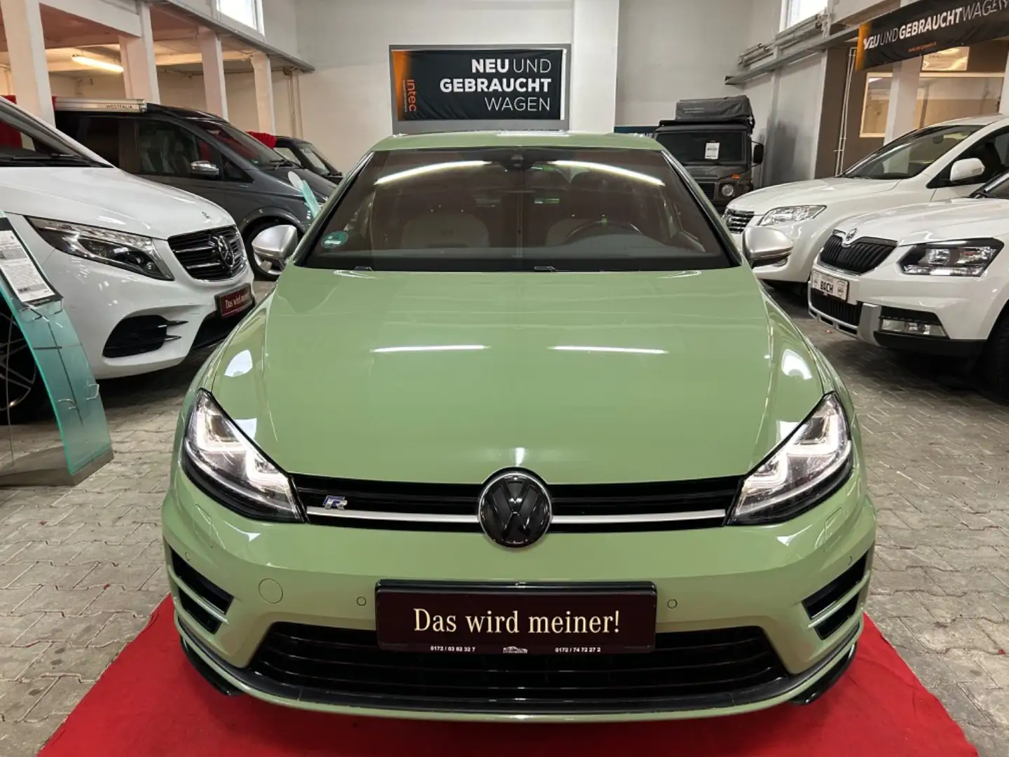 Volkswagen Golf VII Lim. R BMT 4Motion*SONDERMODELL* Grün - 2