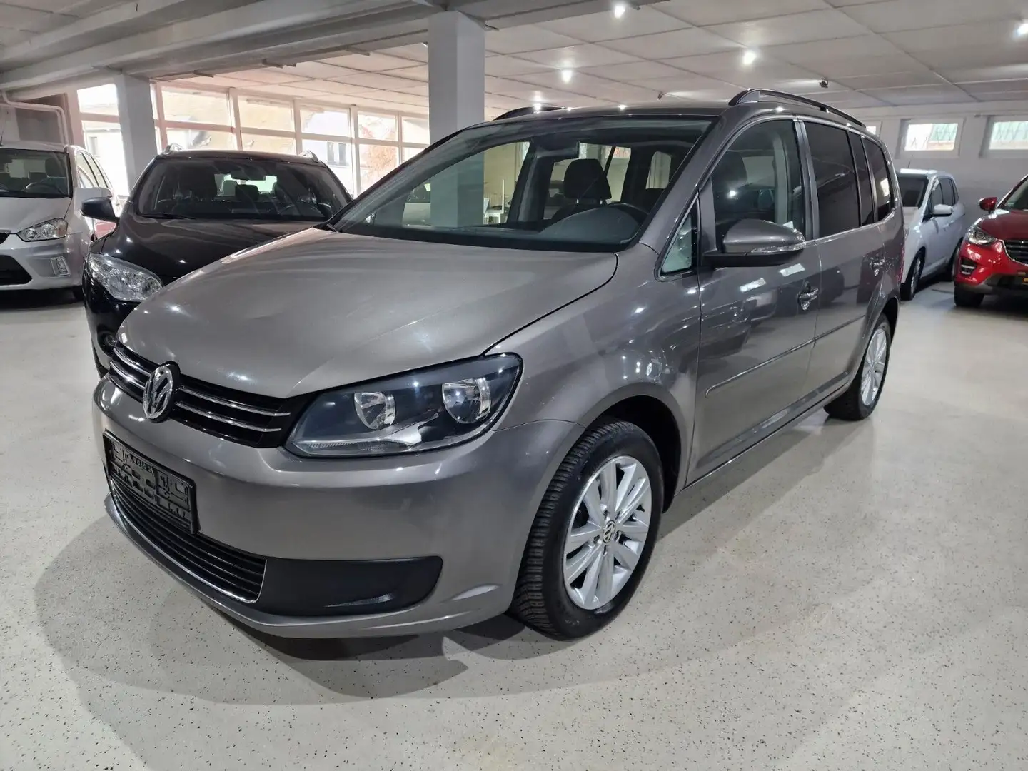 Volkswagen Touran 7 Sitze - AHK- TÜV- Garantie - Gutachten Gris - 2