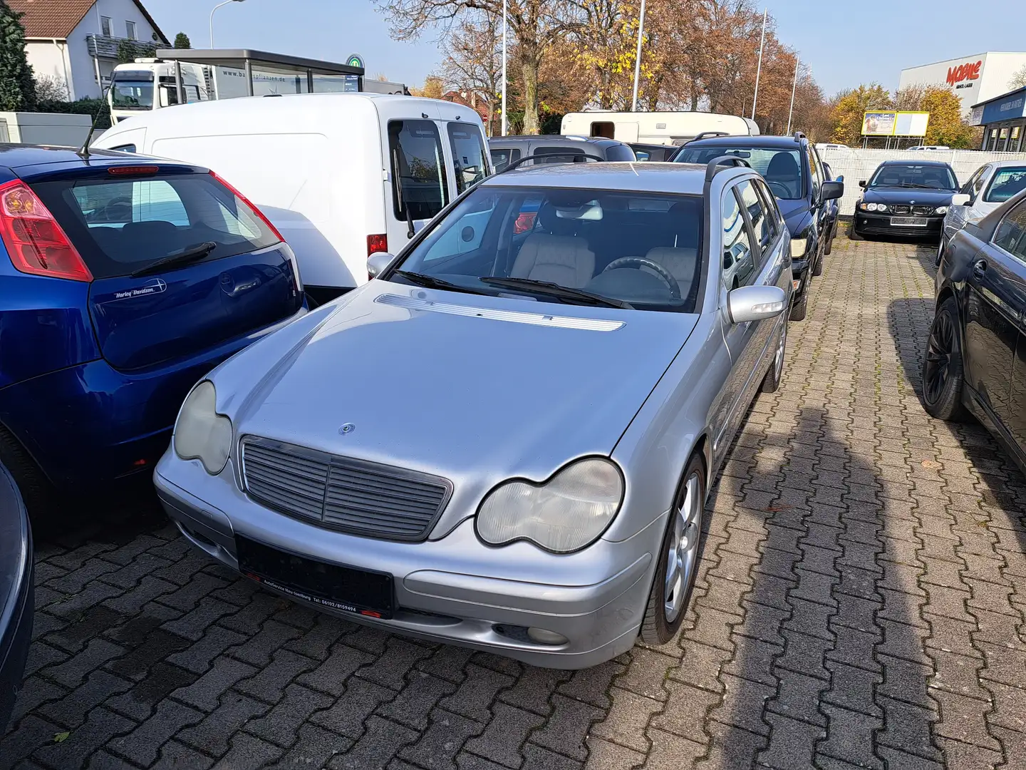 Mercedes-Benz C 180 Kombi * Automatik - Klimaanlage - Tüv 12/26 * Silber - 1