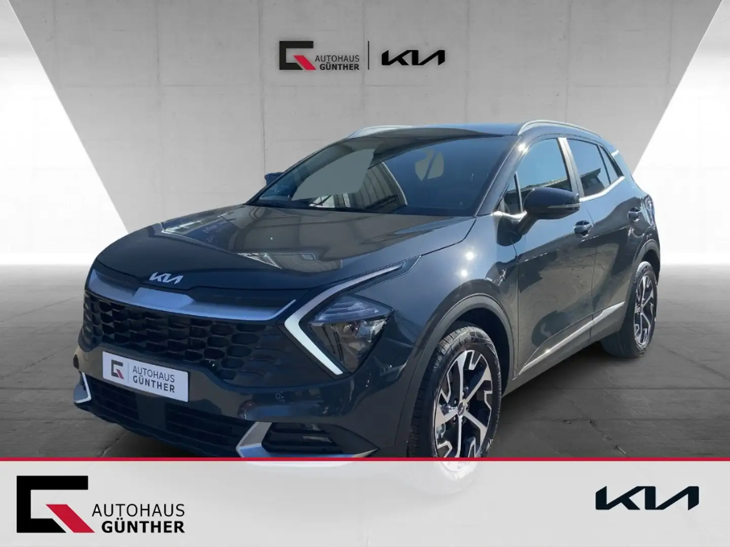 Kia Sportage Ultimate Edition 1.6 T-GDI Mild-Hybrid Leder Grigio - 1