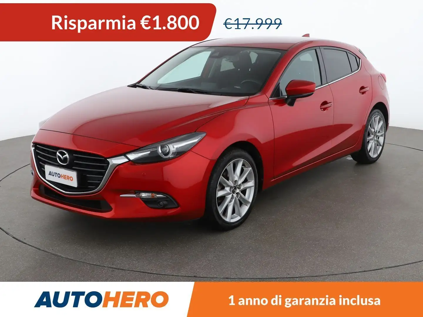 Mazda 3 2.0 Skyactiv-G Exceed Rosso - 1