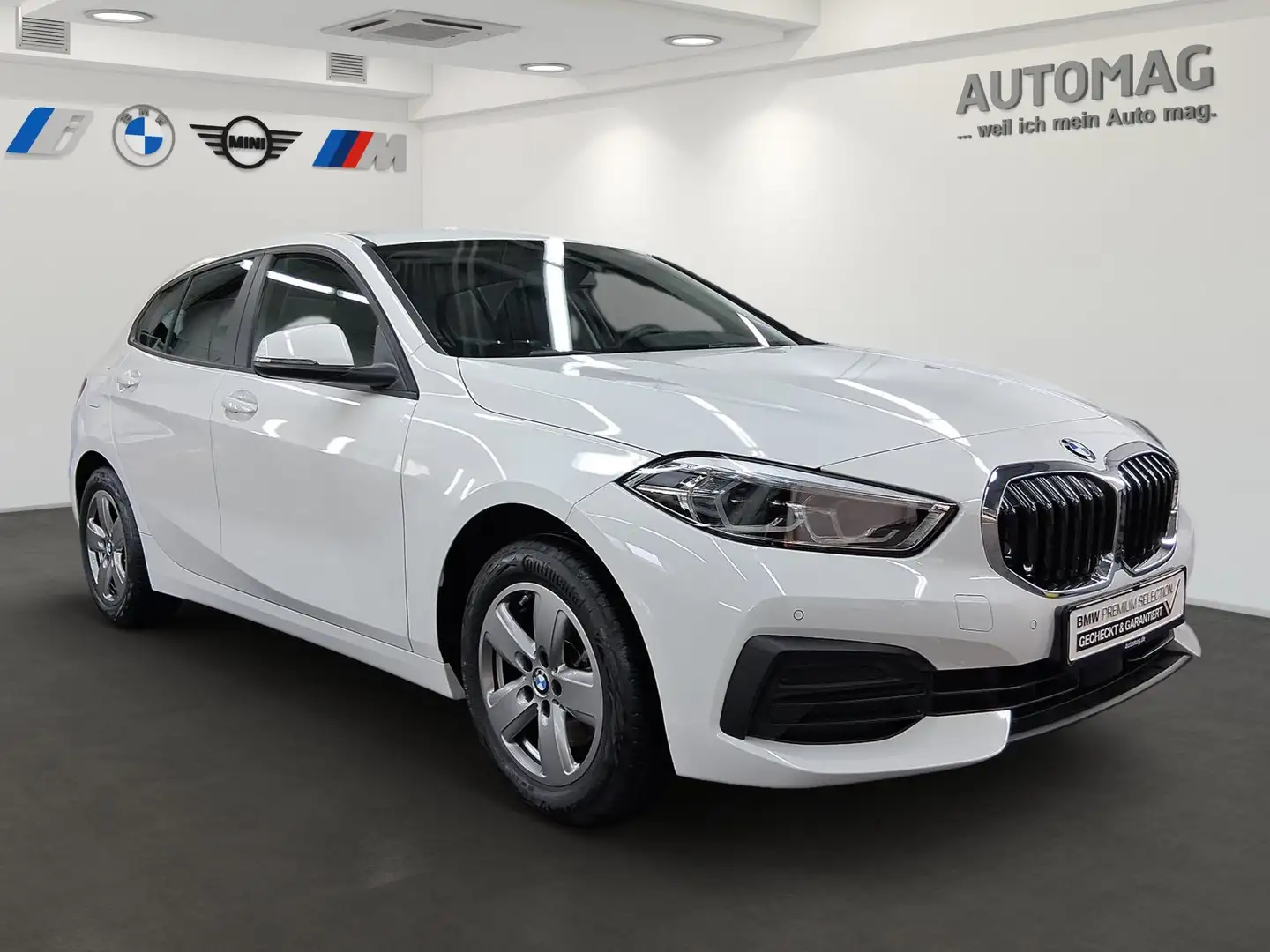 BMW 118 i Hatch Advantage DAB LED Lenkradhz. AHK Shz Weiß - 2
