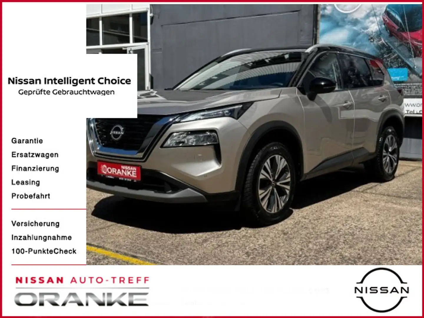 Nissan X-Trail 1.5 VC-T N-Connecta Automatic WP*Allw. Silber - 1