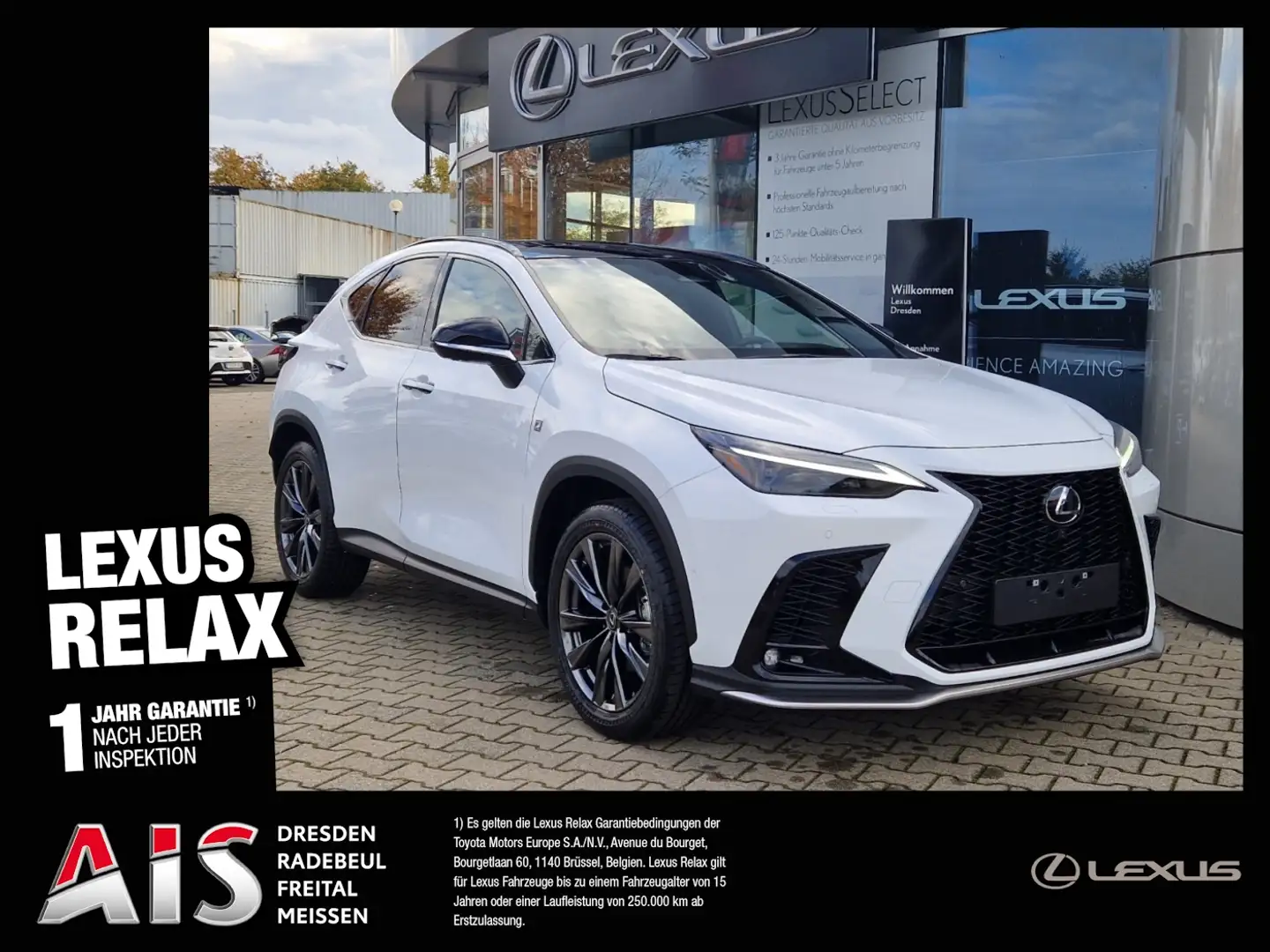 Lexus NX 350h F SPORT AWD Panoramadach Blanco - 1