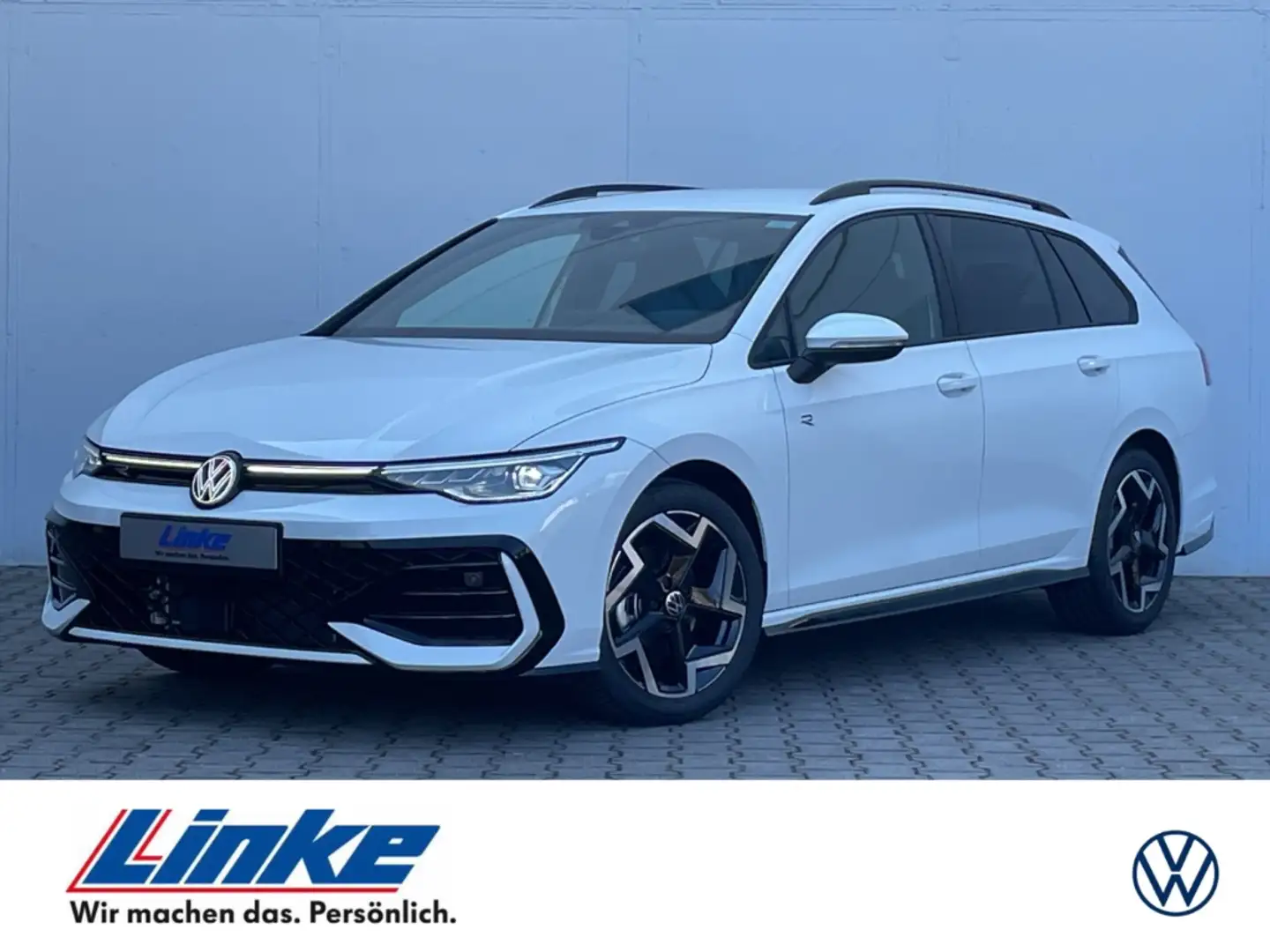 Volkswagen Golf Variant VIII 1.5 eTSI DSG R-Line AHK/Kamera/HUD Weiß - 1