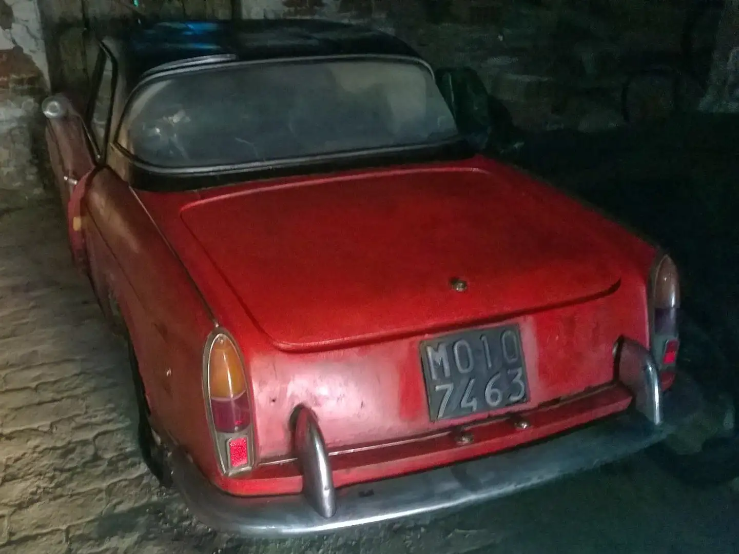 Fiat 1500 cabriolet Червоний - 1