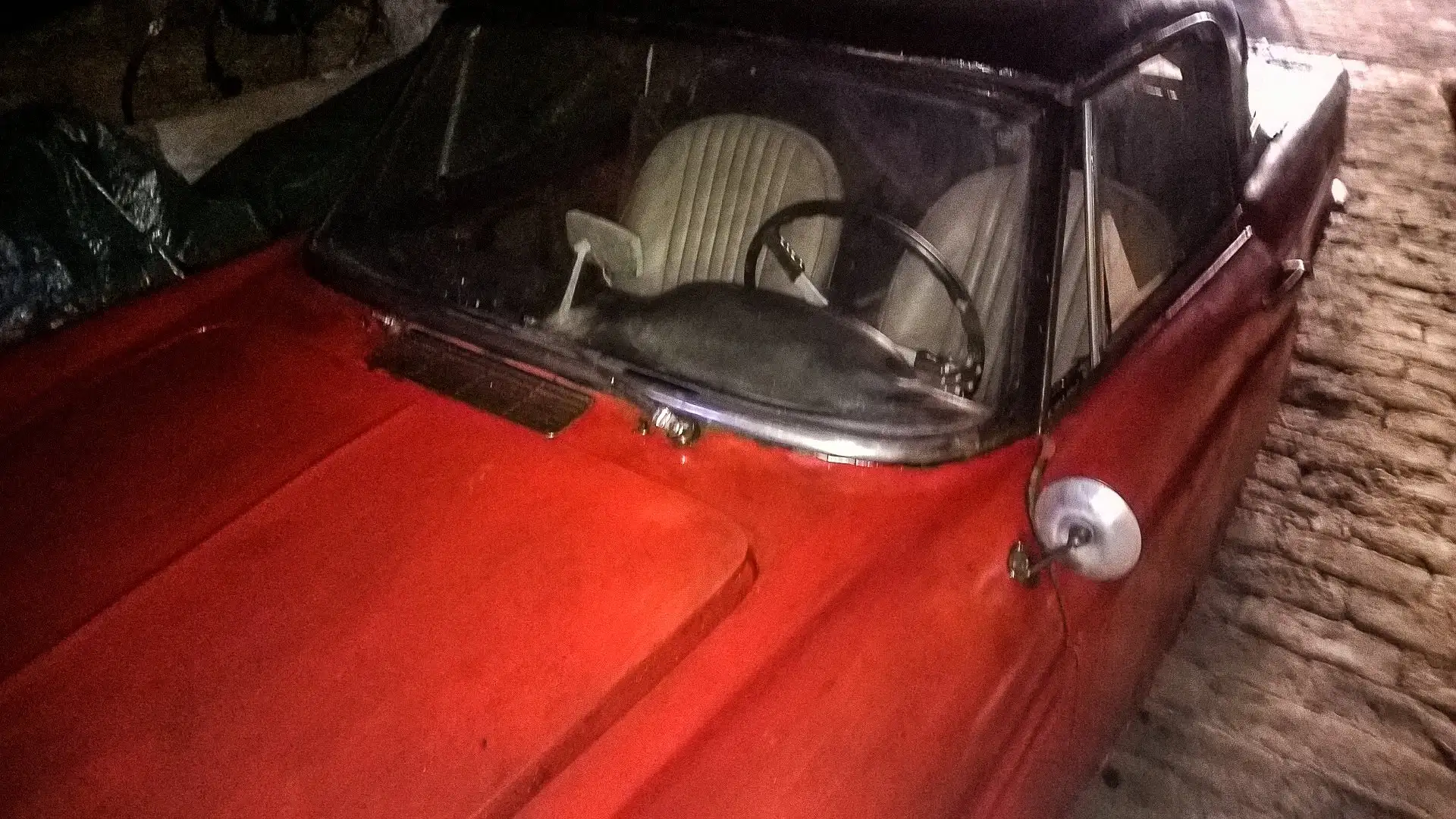 Fiat 1500 cabriolet Червоний - 2