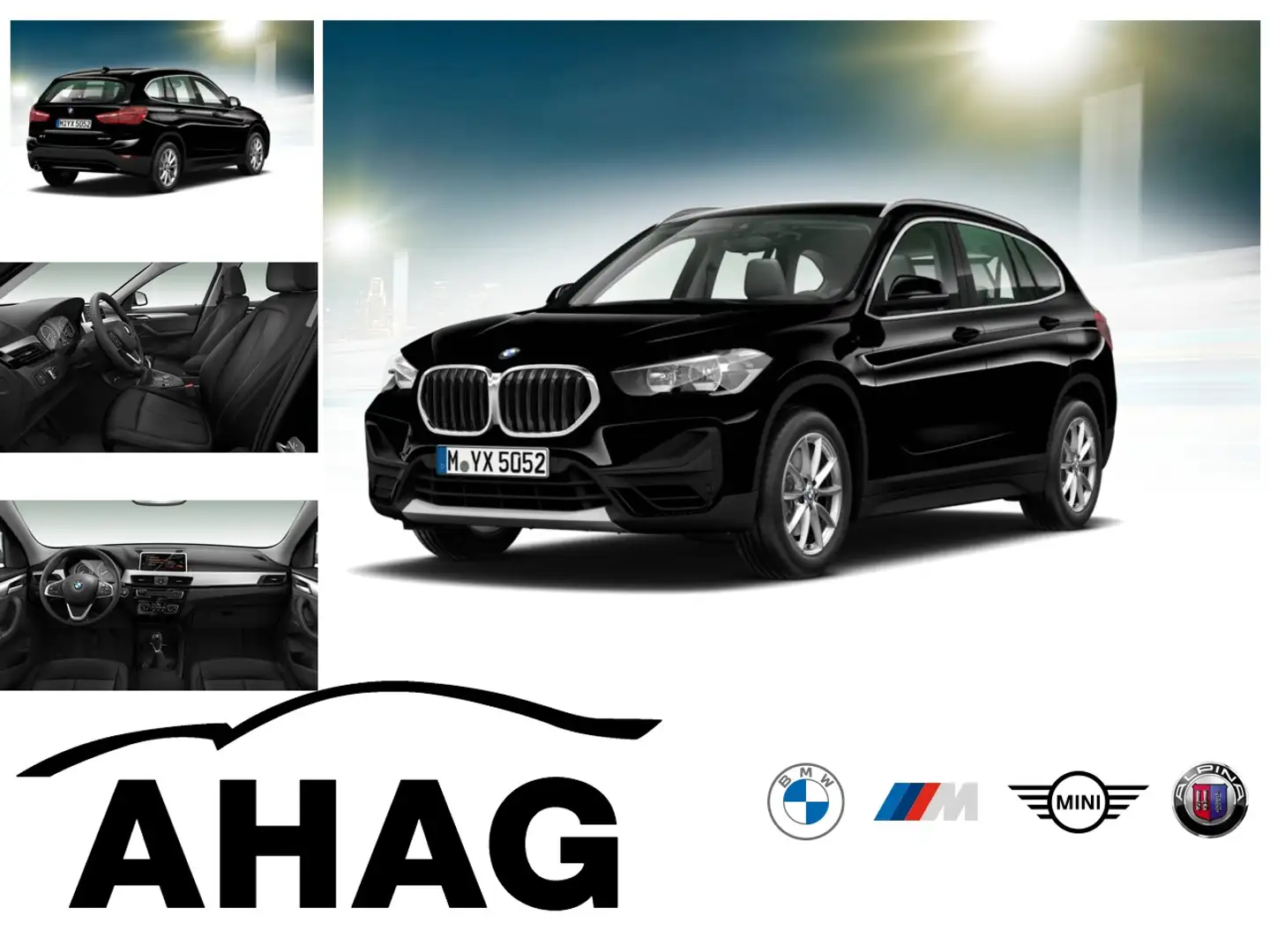 BMW X1 sDrive18i Advantage Klimaaut. PDC MF Lenkrad Noir - 1