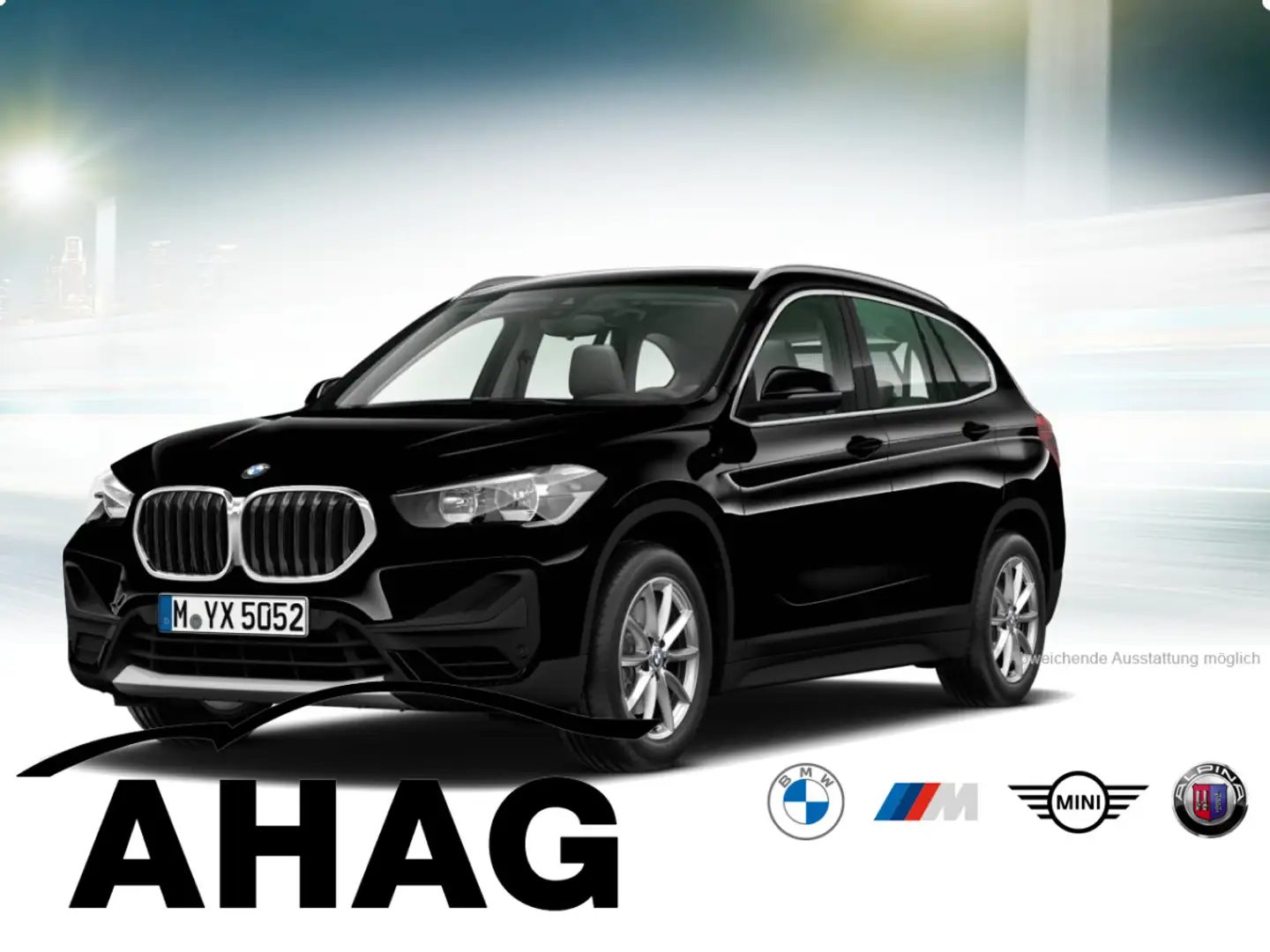 BMW X1 sDrive18i Advantage Klimaaut. PDC MF Lenkrad Noir - 2