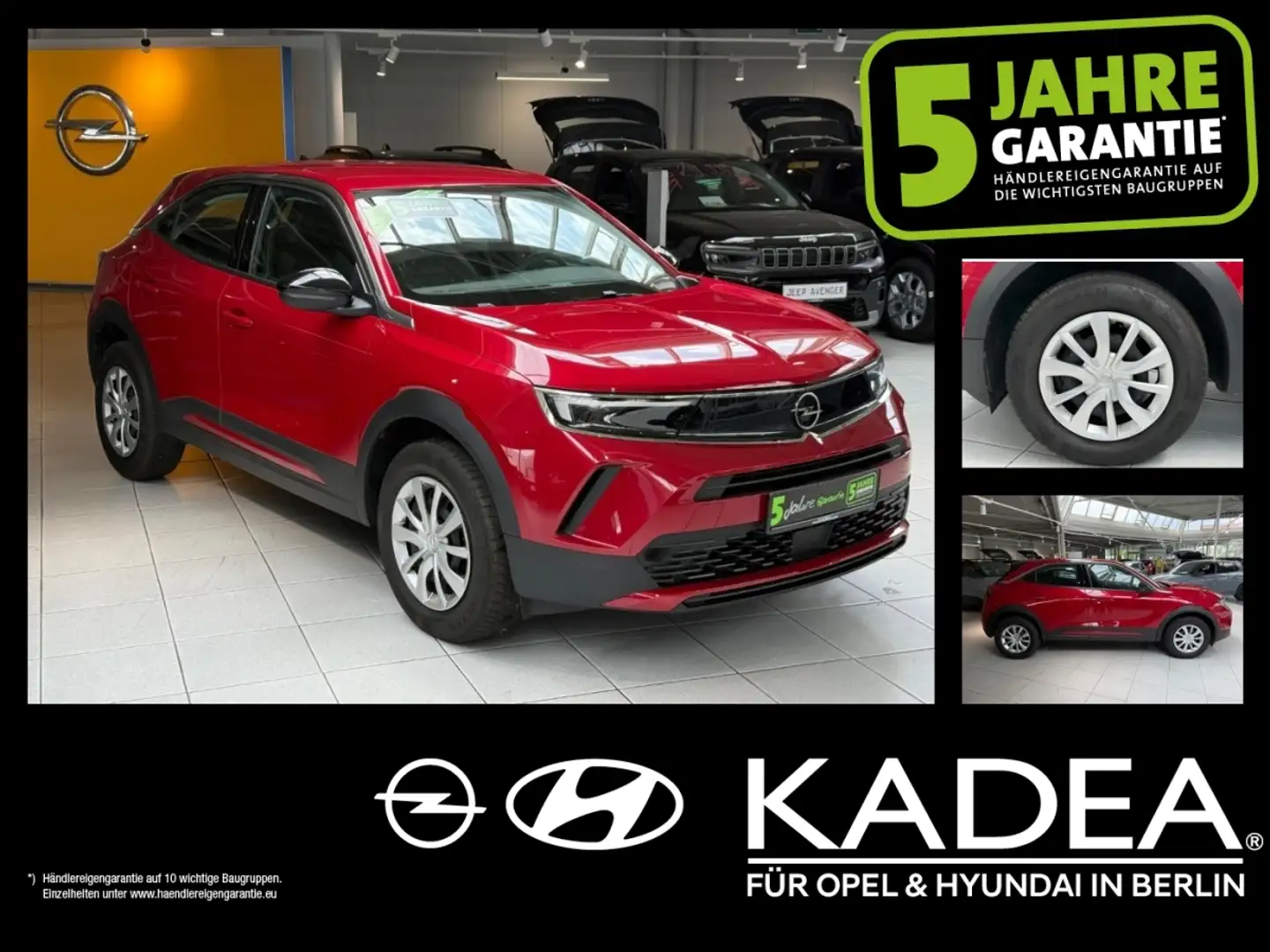 Opel Mokka 1.2 LED,Unfallfrei,5 J. Händlergarantie Rot - 1