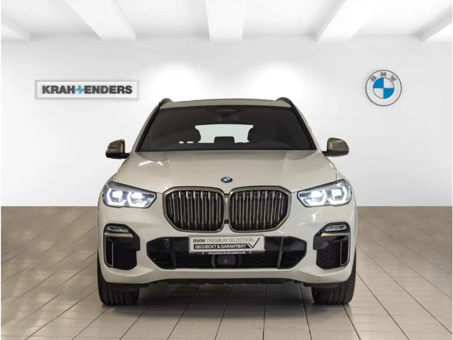 BMW X5 d+Panorama+AHK+Navi+HUD+Leder+e-Sitze+RFK White - 2