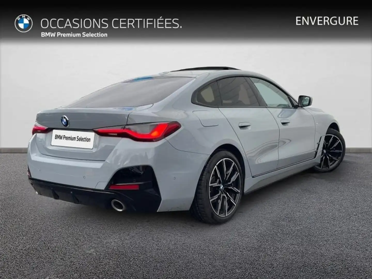 BMW 420 420dA xDrive 190ch M Sport Grijs - 2