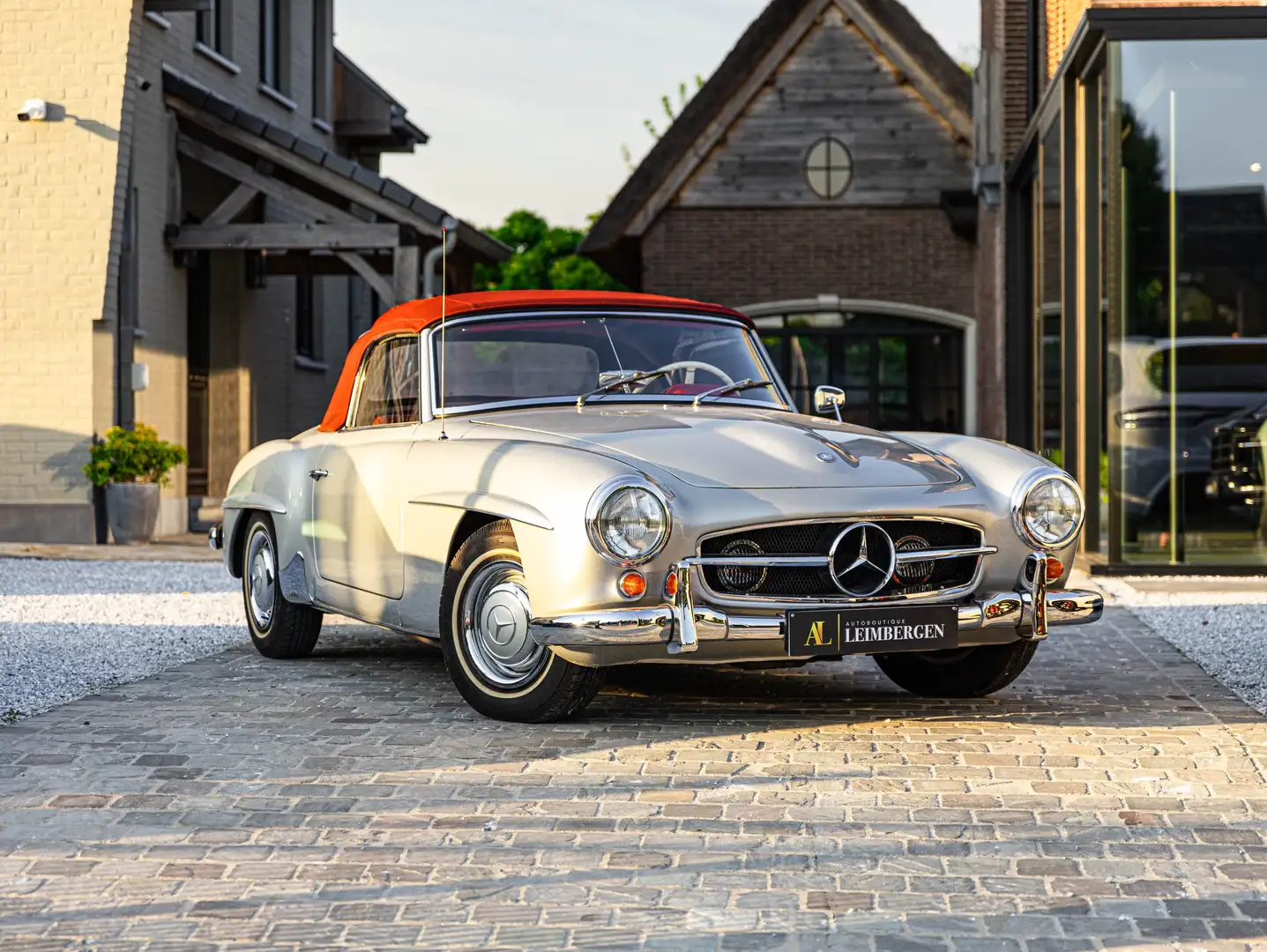 Mercedes-Benz 190 SL Cabriolet / Onderhouden interieur / Topstaat Argintiu - 2