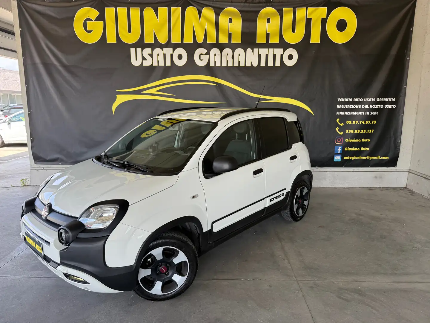 Fiat Panda UNICO PROPRIETARIO 1.2 City Cross s Weiß - 1