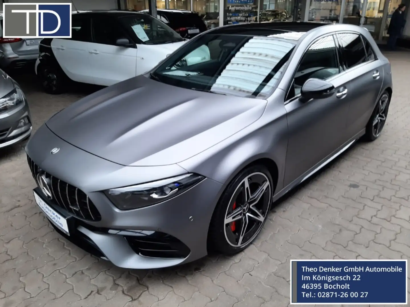 Mercedes-Benz A 45 AMG S 4M+ Night Pano Multibeam Gris - 1