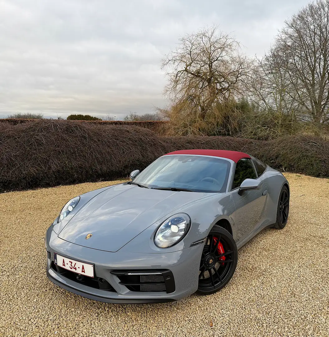 Porsche Targa (992) 4 GTS 3.0 Bi-Turbo PDK 480 CV FULL OPTIONS Grau - 1