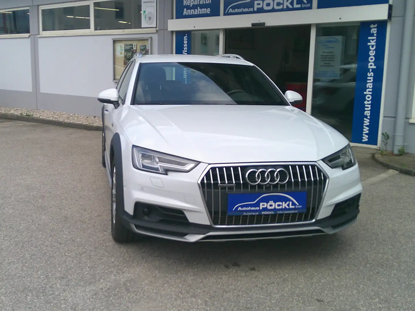 Audi A4 allroad quattro 2.0 TFSI **TOP GEPFLEGT**PERLEFFEKT LACK** Weiß - 2