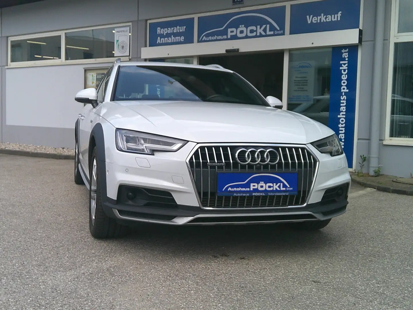 Audi A4 allroad quattro 2.0 TFSI **TOP GEPFLEGT**PERLEFFEKT LACK** Weiß - 1