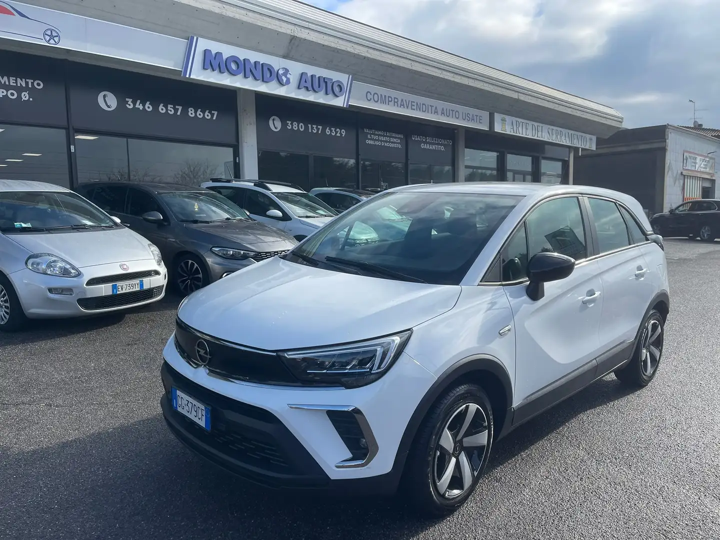 Opel Crossland X 1.2 83CV *UNICOPRO*CINGHIA-NUOVA*GARANZIA-TOTALE* Bianco - 1