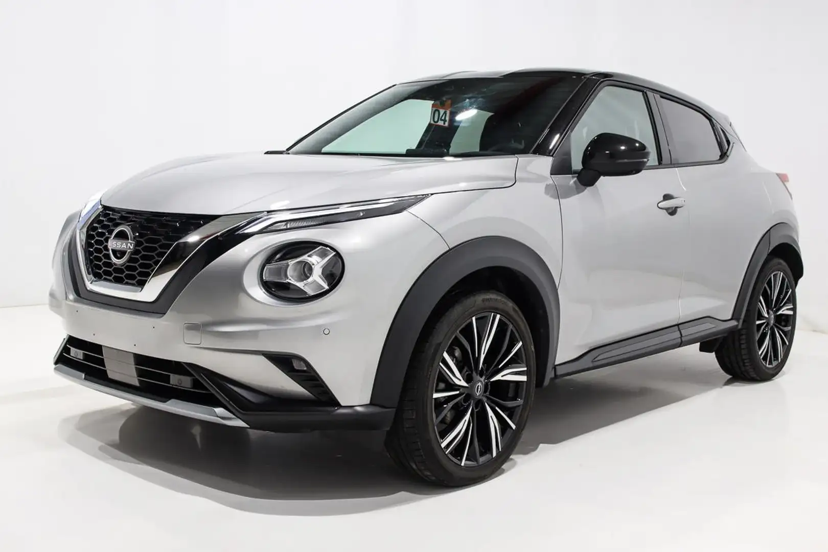 Nissan Juke 1.0 DIG T 114 N DESIGN CUIR LED CAM360 CARPLAY Gris - 2
