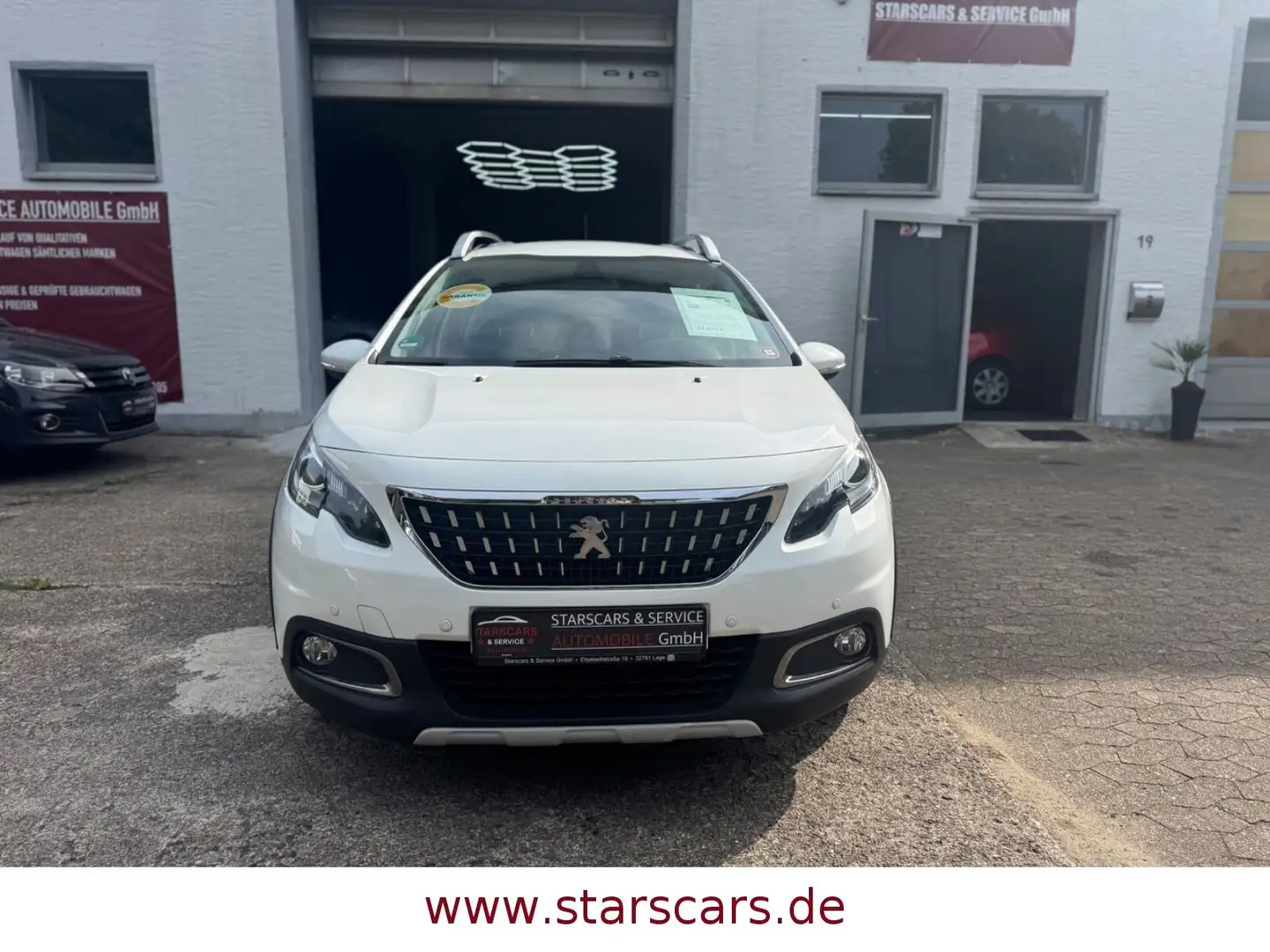 Peugeot 2008 -Allure/AUTOMATIK/ALU/2.HAND/TEMPOMAT Weiß - 2