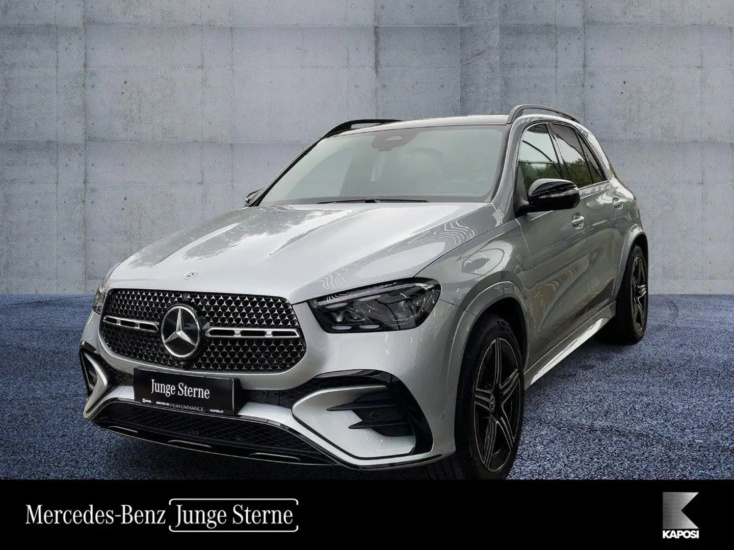 Mercedes-Benz GLE 450 d 4MATIC KeyLess SpurW PDC Ambi ACC SpurH Silber - 1