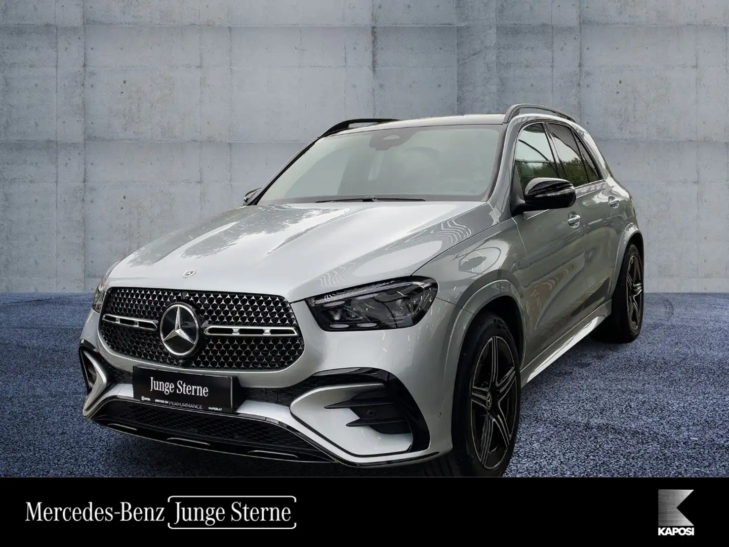 Mercedes-Benz GLE 450 d 4MATIC KeyLess SpurW PDC Ambi ACC SpurH Argent - 1