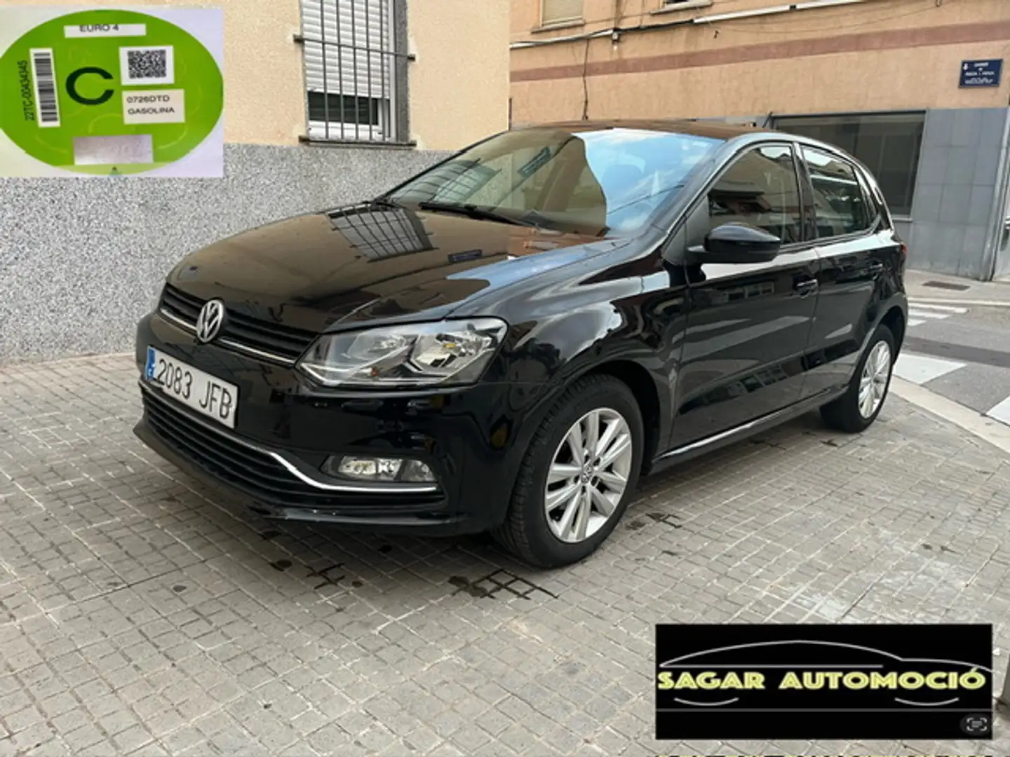 Volkswagen Polo 1.2 TSI BMT Sport 66kW Noir - 1
