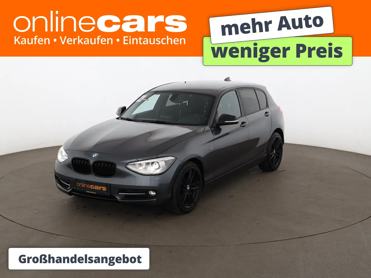 BMW 116 d XENON SITZHZG SPORTSITZE TEMPOMAT PARKHILFE Grau - 1