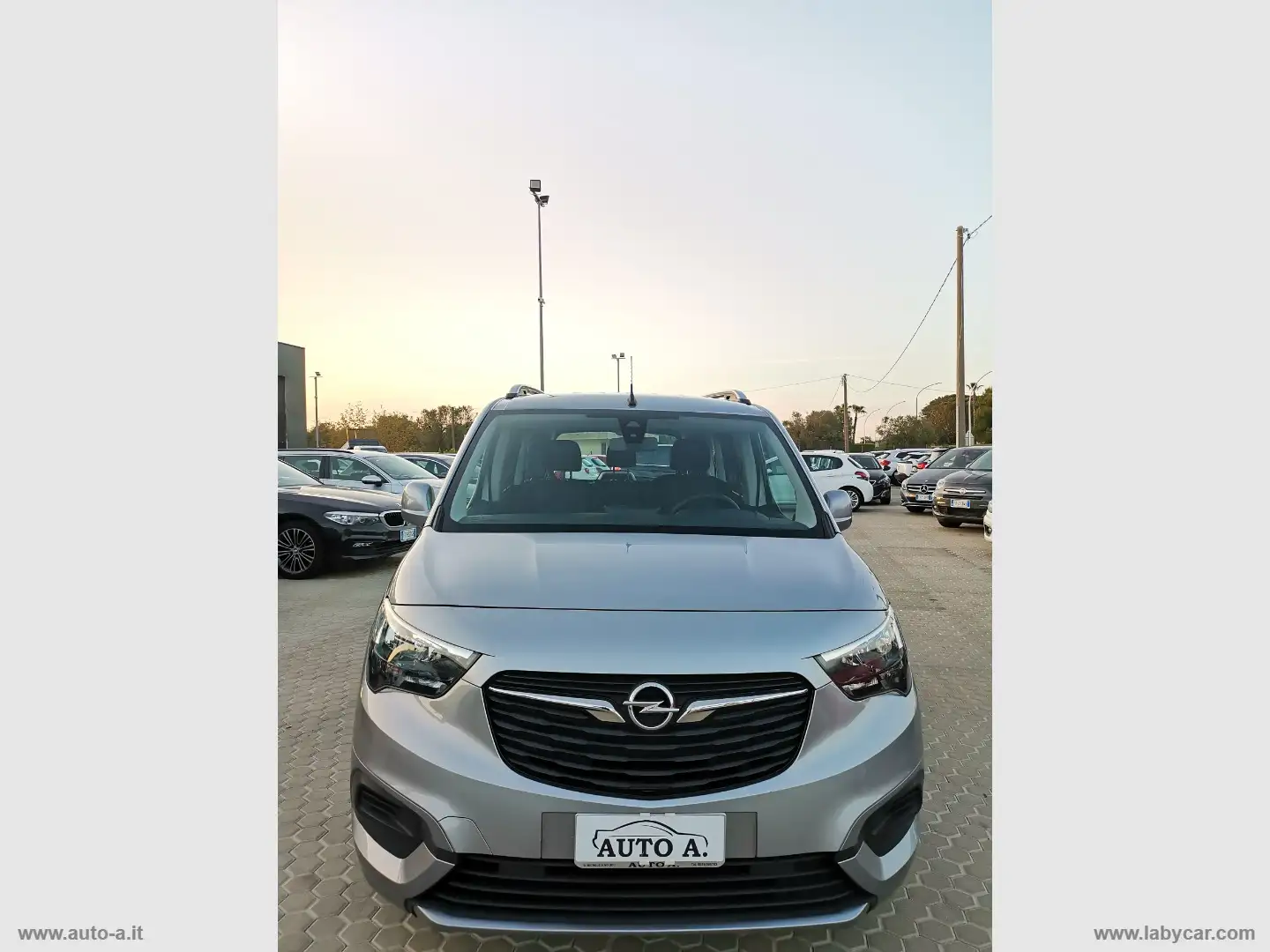 Opel Combo COMBO LIFE 1.2 110 CV S&S ADVANCE XL 7POSTI Grigio - 2