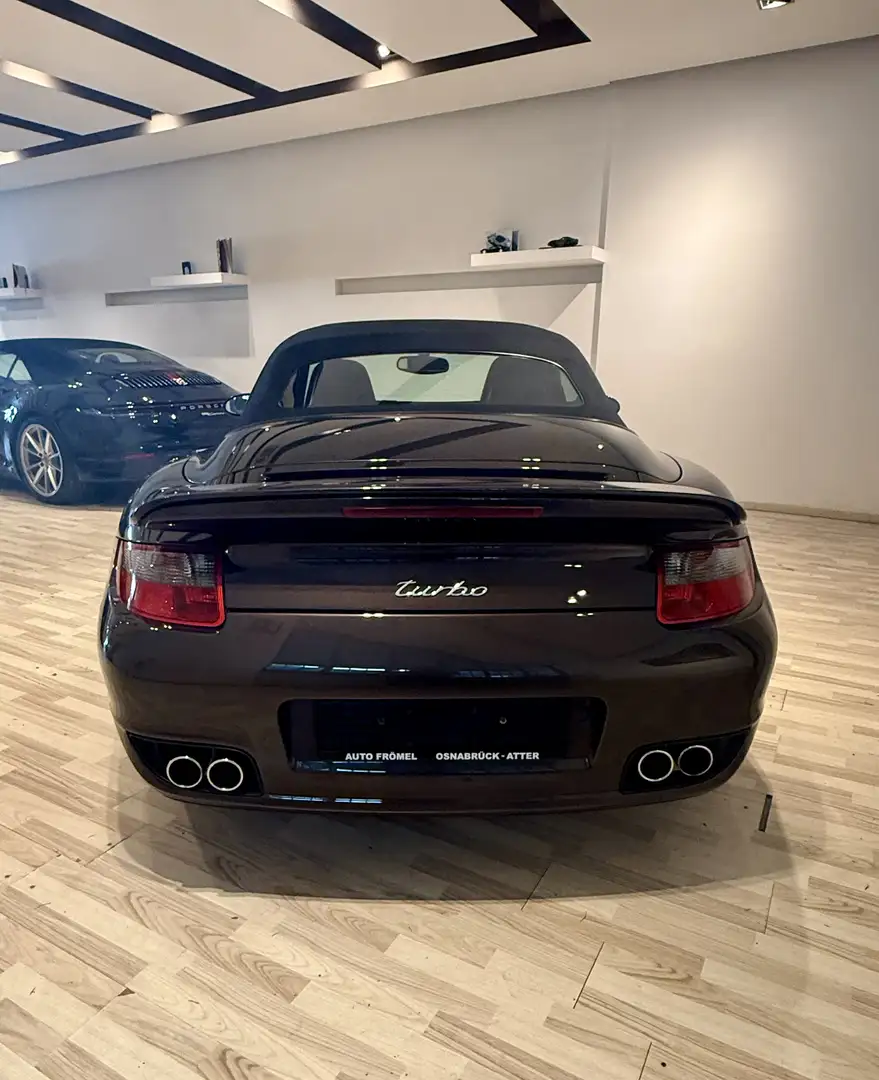 Porsche 997 Cabrio Turbo  reparto exclusive -carboceramica Marrone - 2