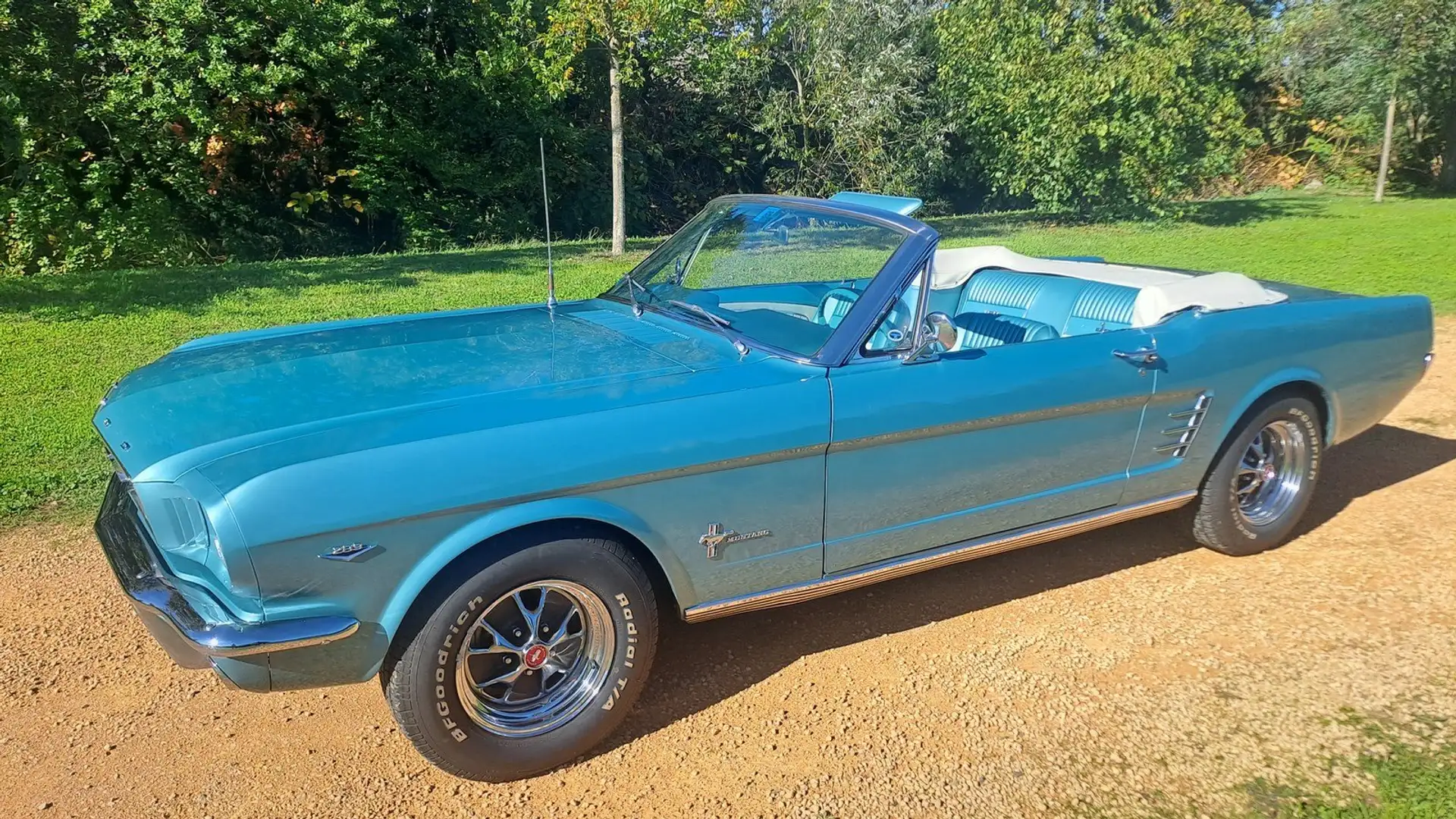 Ford Mustang MUSTANG V8 289 CABRIOLET BV5 TREMEC Modrá - 1