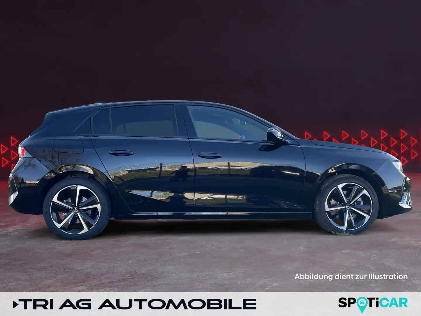 Opel Astra 5-Türer GS Infotaiment+Tech-Paket Alcantar Schwarz - 2