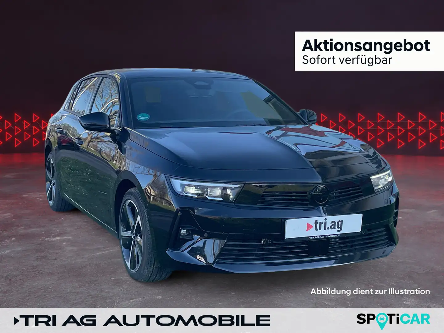 Opel Astra 5-Türer GS Infotaiment+Tech-Paket Alcantar Schwarz - 1