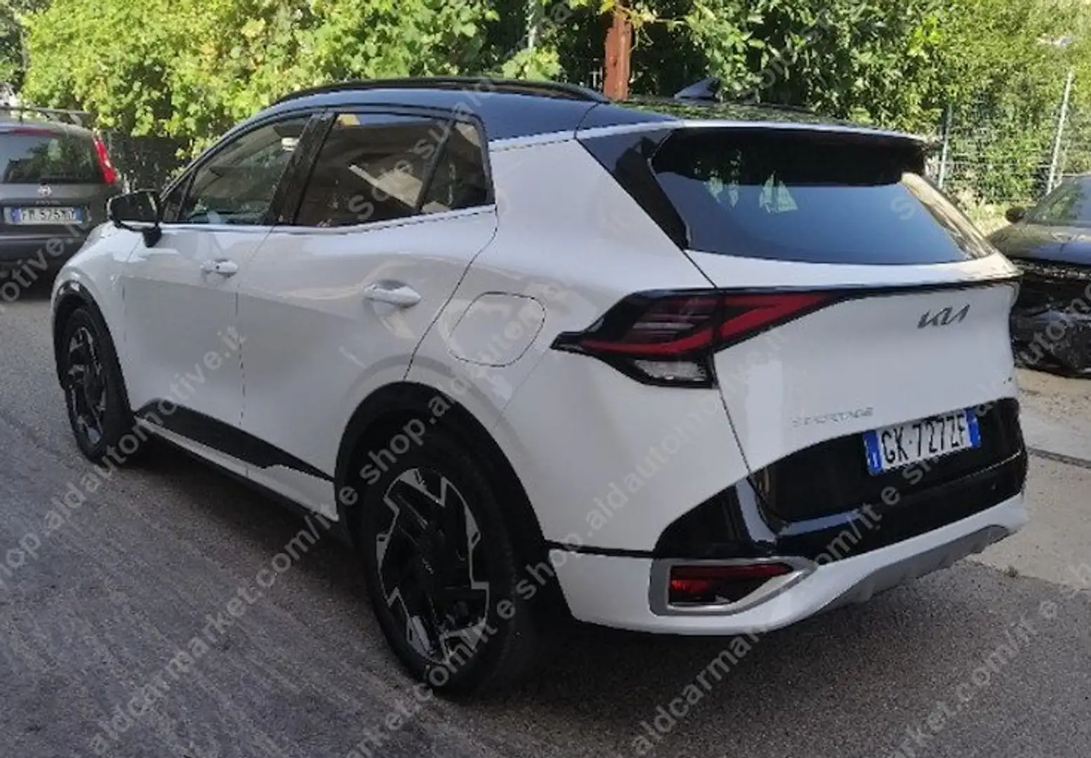 Kia Sportage Sportage V 2022 1.6 crdi mhev GT-line Plus dct Weiß - 2
