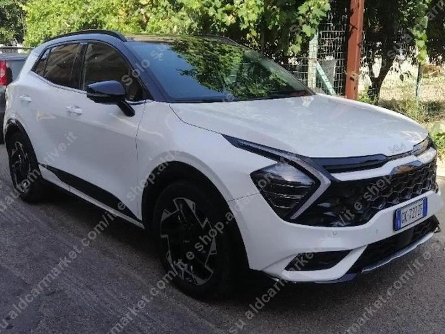 Kia Sportage Sportage V 2022 1.6 crdi mhev GT-line Plus dct Weiß - 1