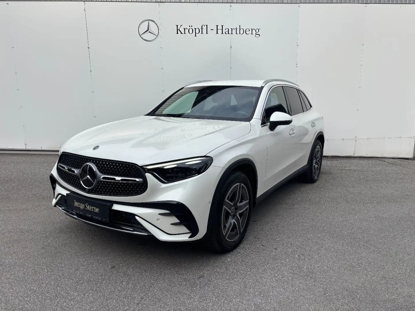 Mercedes-Benz GLC 220 d 4MATIC Distr PTS Shz Navi eHeck Ambi Weiß - 2