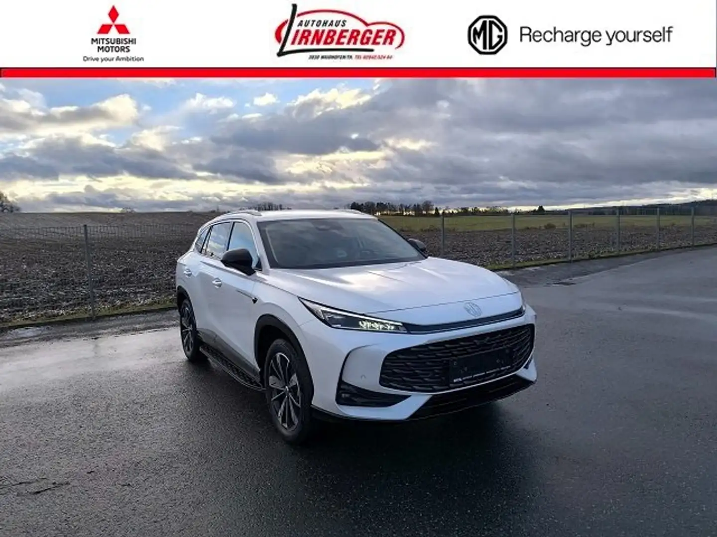 MG HS PHEV+ Luxury 21,4kWh Aut. Weiß - 1