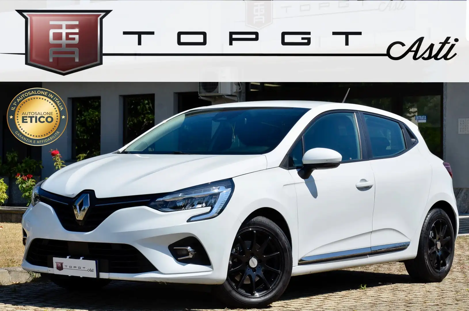 Renault Clio 1.5 blue dci 85cv UFF ITALIANA, FARI LED, PERMUTE Bianco - 1