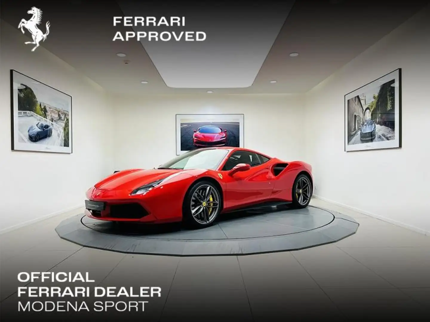 Ferrari 488 V8 3.9 T 670ch Rot - 1