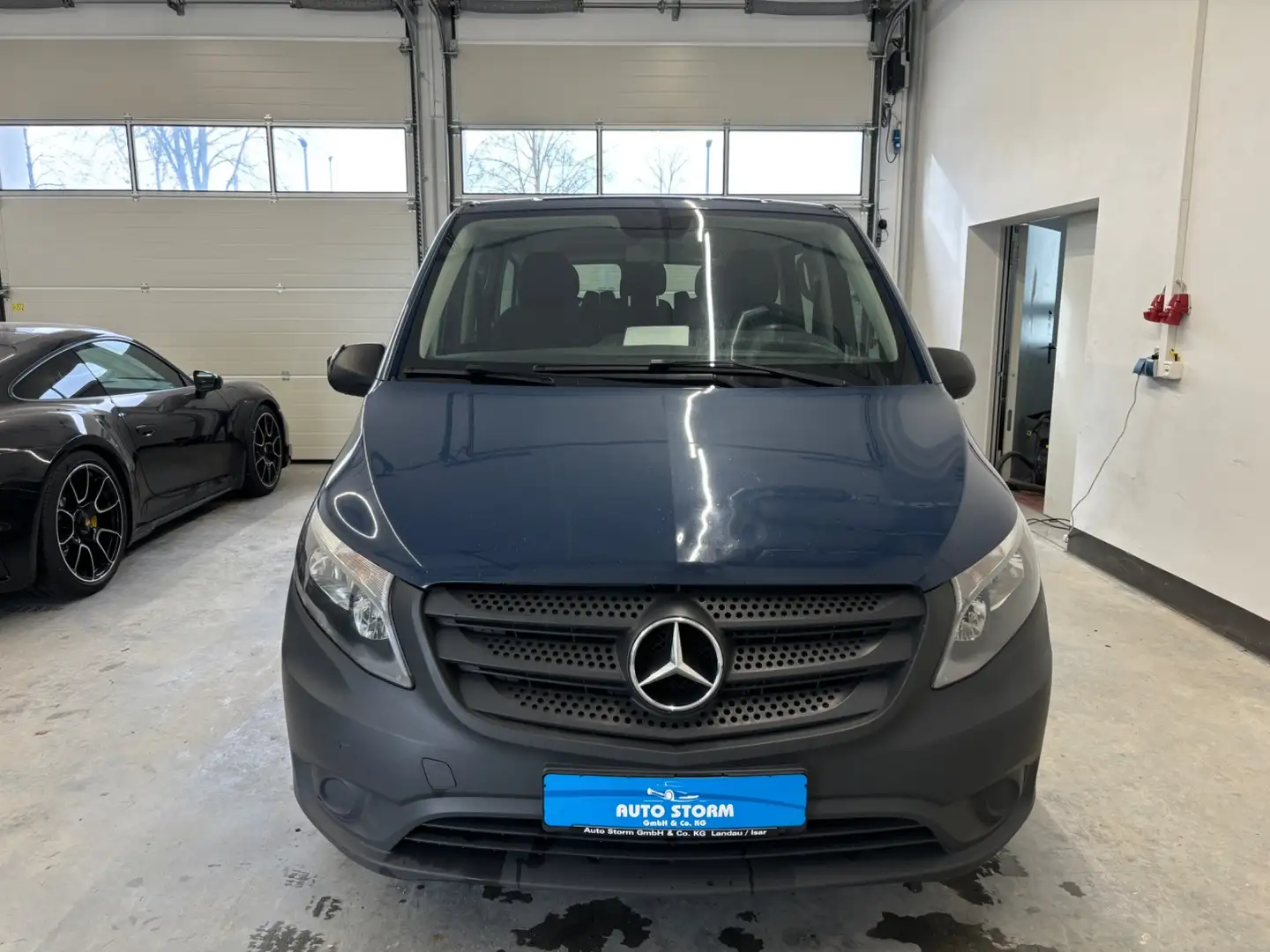 Mercedes-Benz Vito 114CDI Pro extralang* 2 x Schiebtüren*Navi*9-Gang Blau - 2