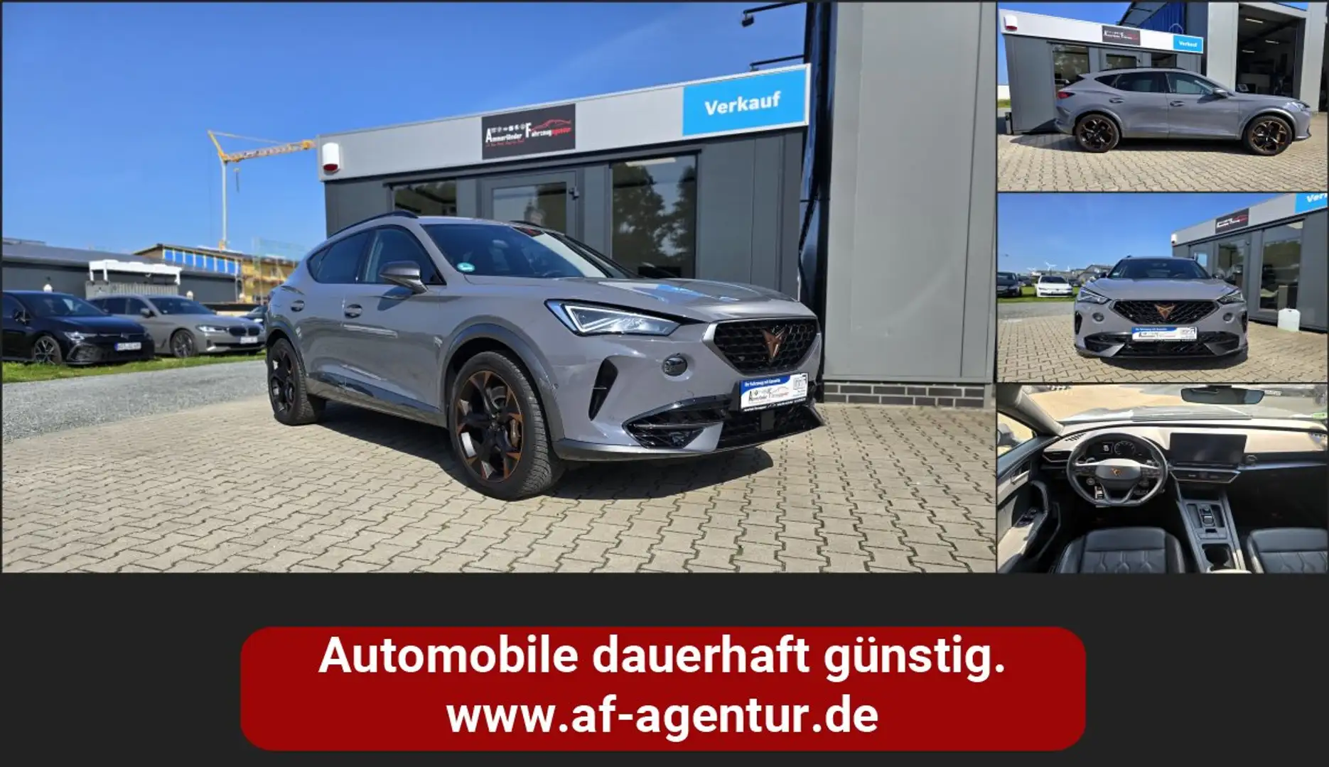 CUPRA Formentor VZ 2.0 TSI 4Drive BREMBO *AHK-NAVI-LEDER-ACC-APPCO Gris - 1