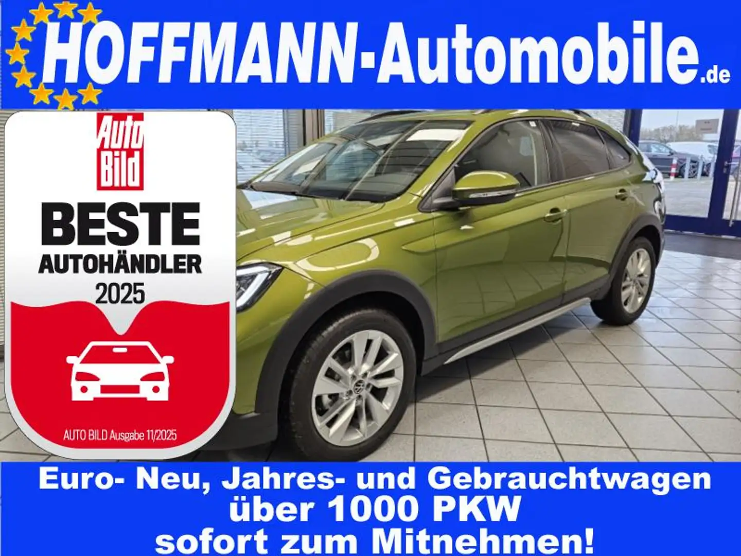 Volkswagen Taigo Life AHK,Climatr.,Sitzheizung,Kamera,met. Vert - 1