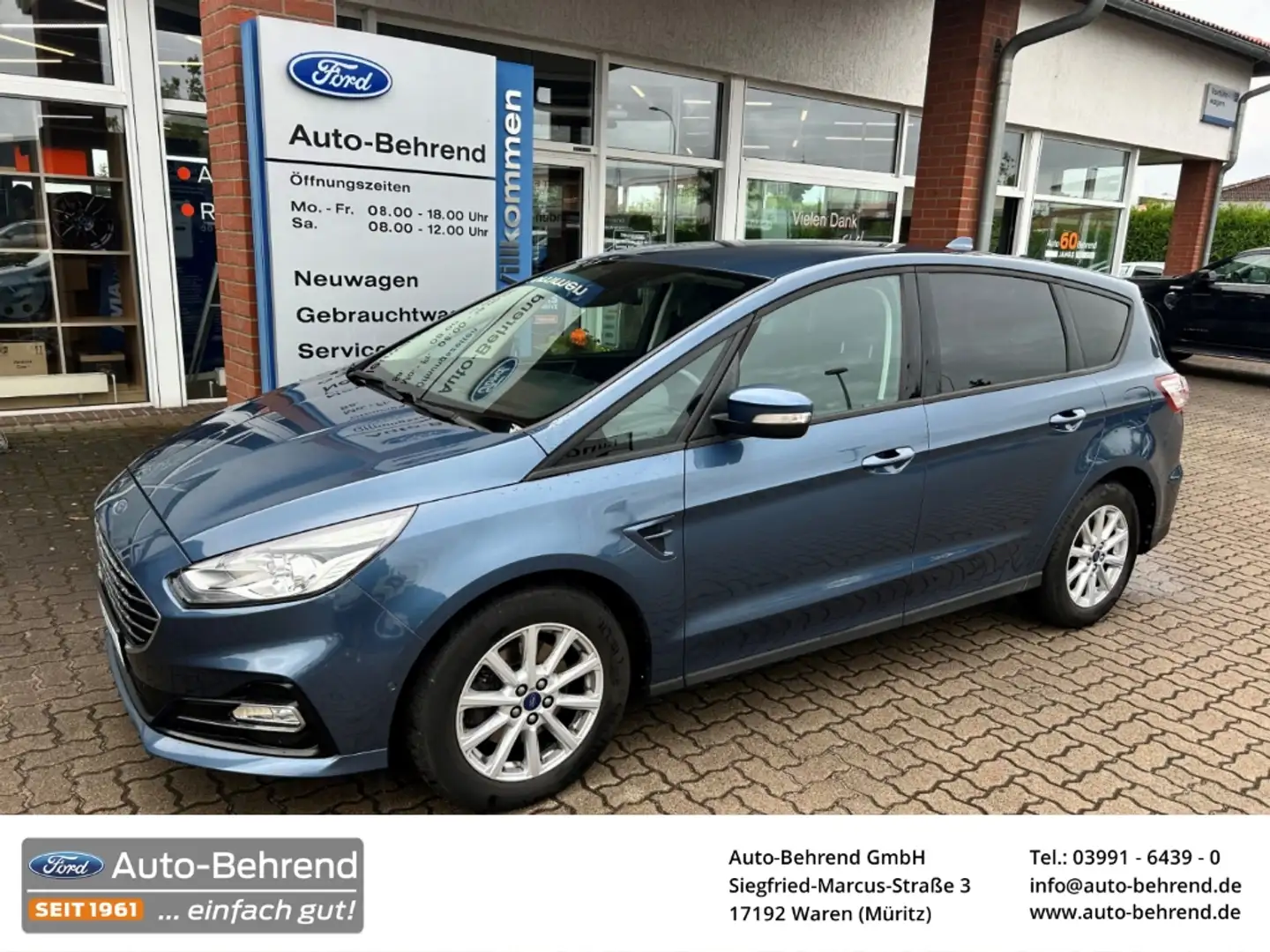 Ford S-Max 7-Sitzer Navigation Kamera Winterpaket Bleu - 1
