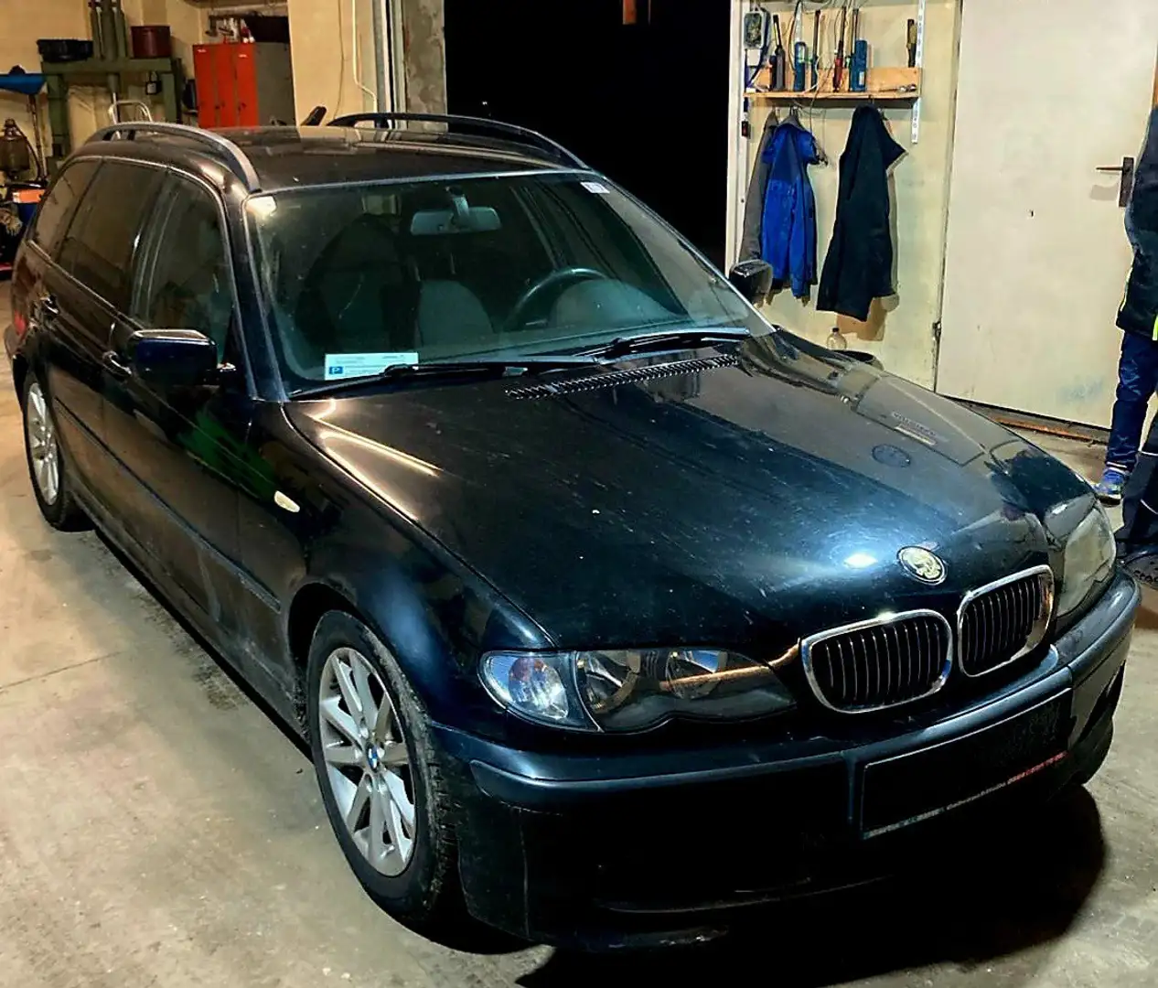 BMW 318 318d touring Österreich-Paket Österreic Fekete - 1