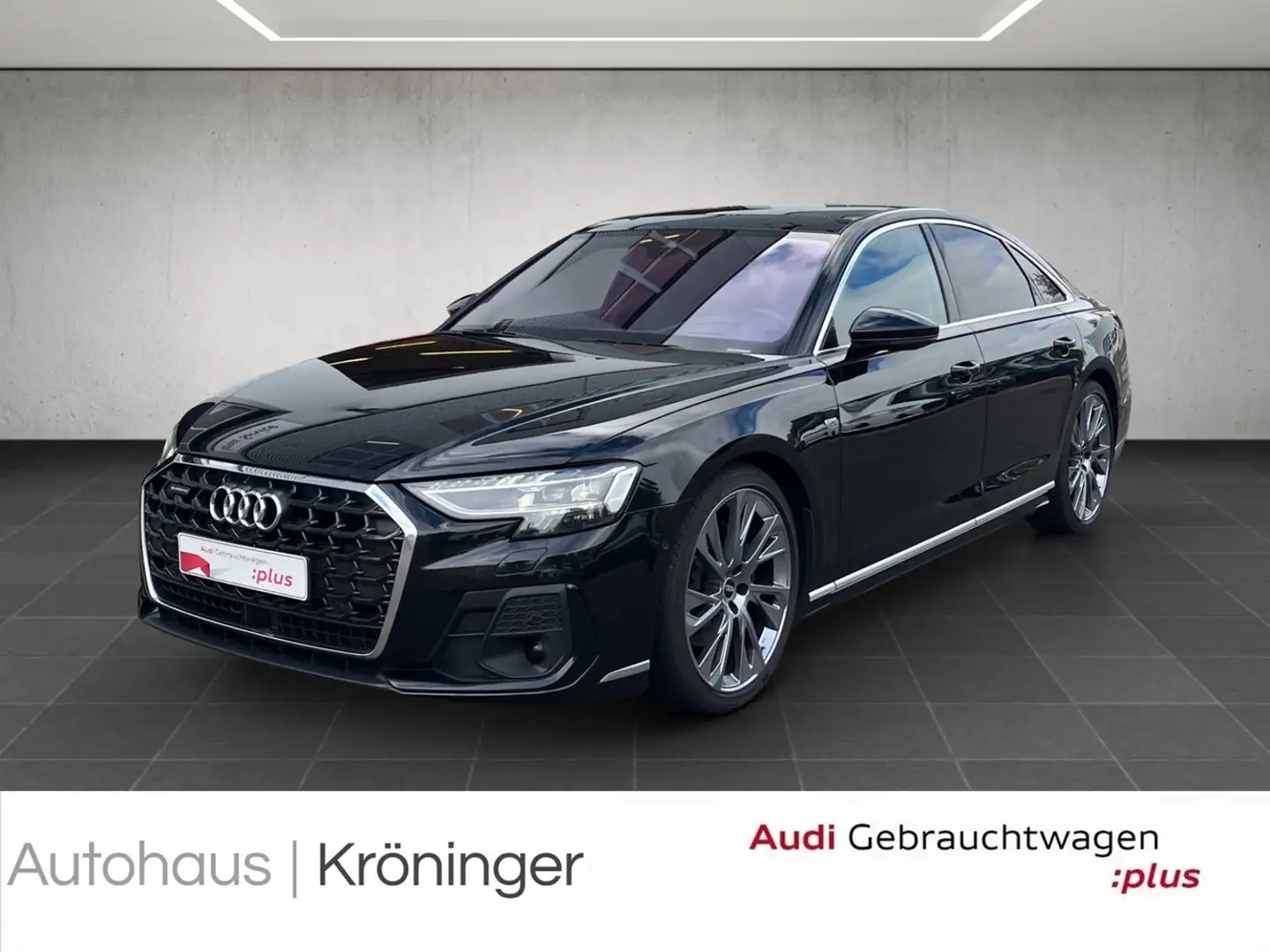 Audi A8 50 TDI quattro Sline Pano HUD B&O Luft Matrix Noir - 1