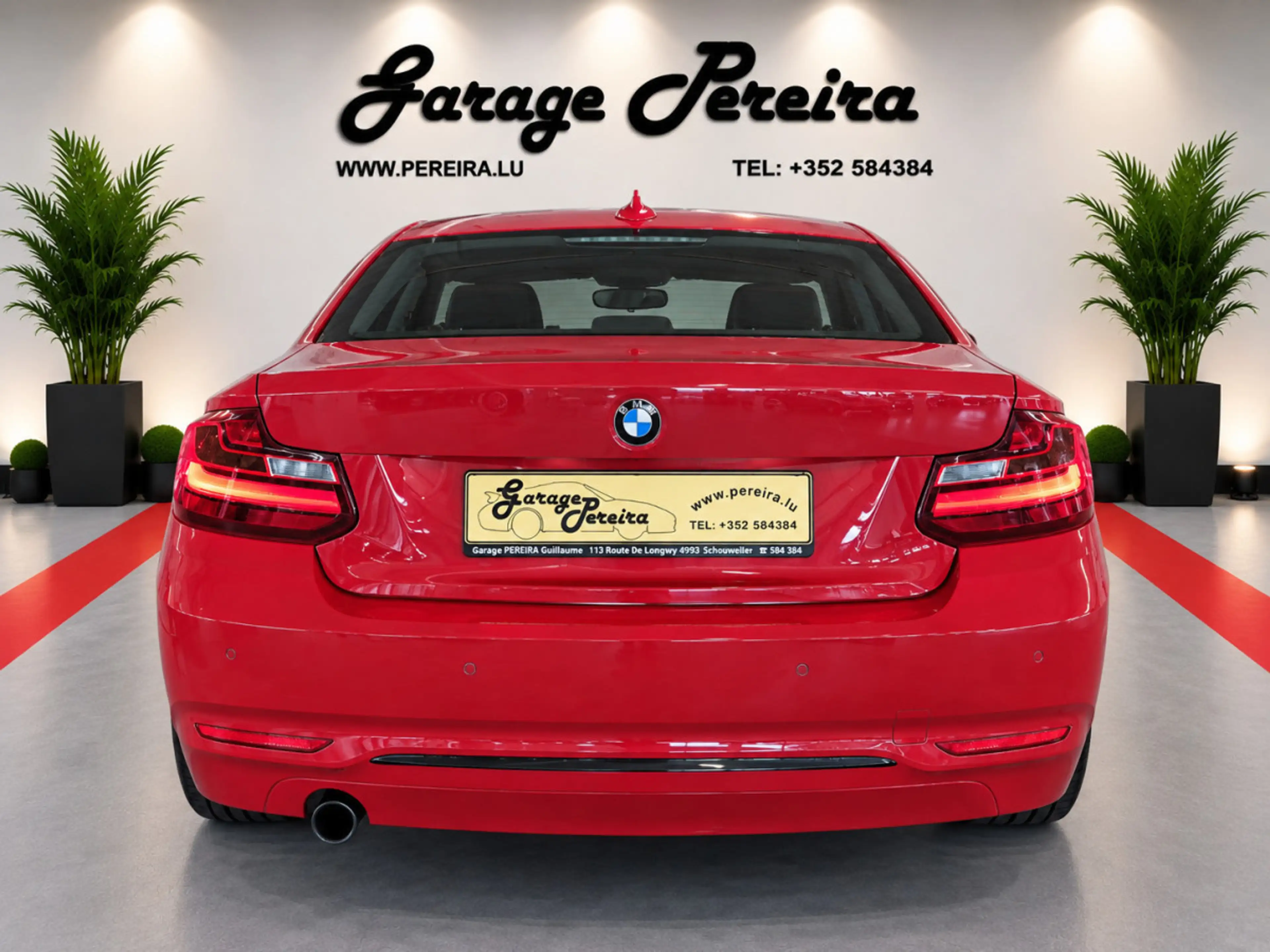 BMW 218 i SPORTLINE COUPE AUTO LED NAVI 1 HAND — photo 5
