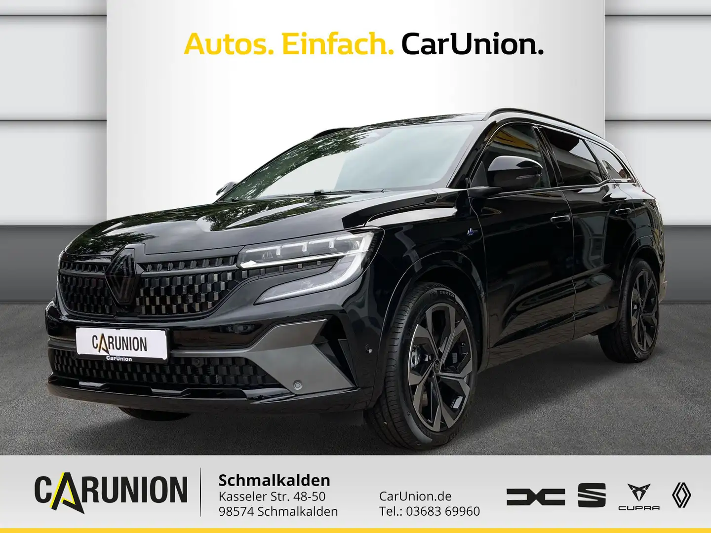 Renault Espace 6 Esprit Alpine E-Tech Full Hybrid 200 Schwarz - 1